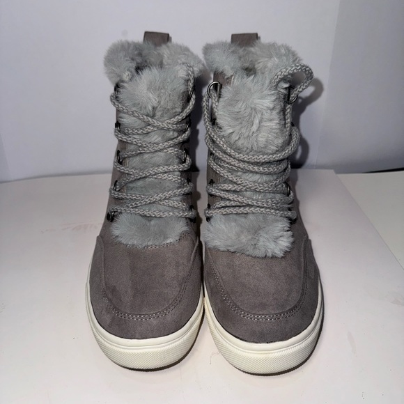 Madden Girl Shoes - Madden Girl Women's Pulley Ankle Boot Gray Size 8